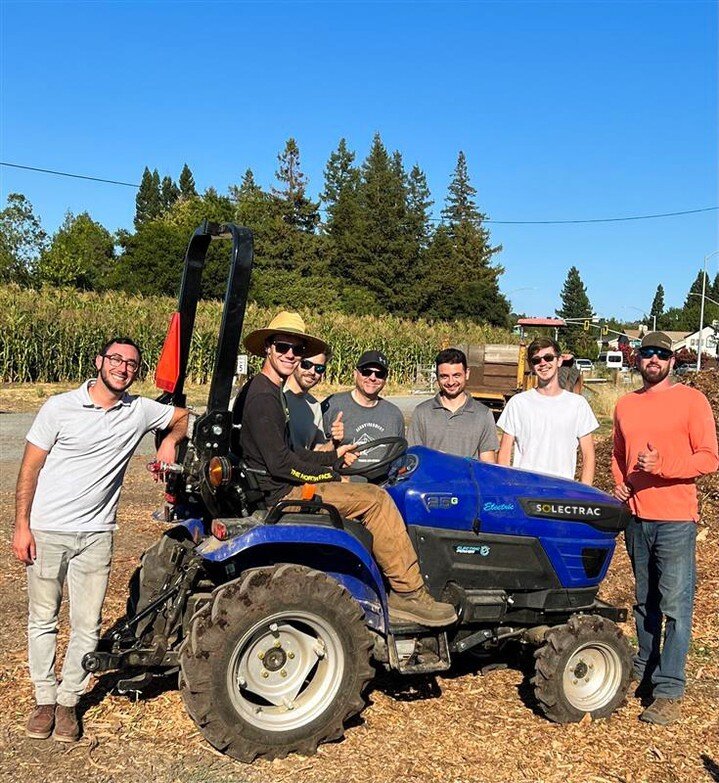 Join us this Sunday, August 7, @tierra_vegetables farm for their 40th-anniversary celebration in #SantaRosa, CA. Our e25 #electrictractor will be on display and you can learn more about how Tierra Vegetables grows organic fruits and vegetables with s