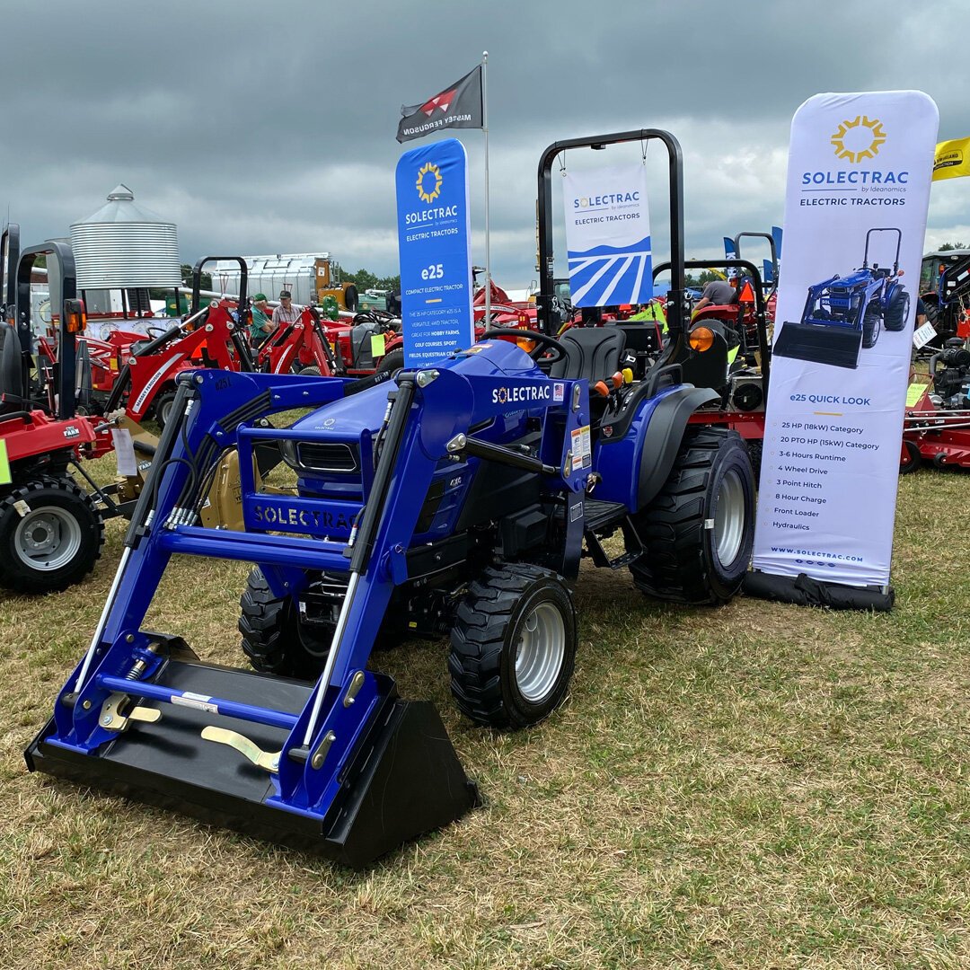 Come visit Solectrac in booth 222 @empirefarmdays Trade Show in Pompey, NY. Our innovative e25 #electrictractor is on display and representatives are on hand to answer all your questions. August 3-4 from 9 AM-4 PM
Please tag us in your posts!
#empi